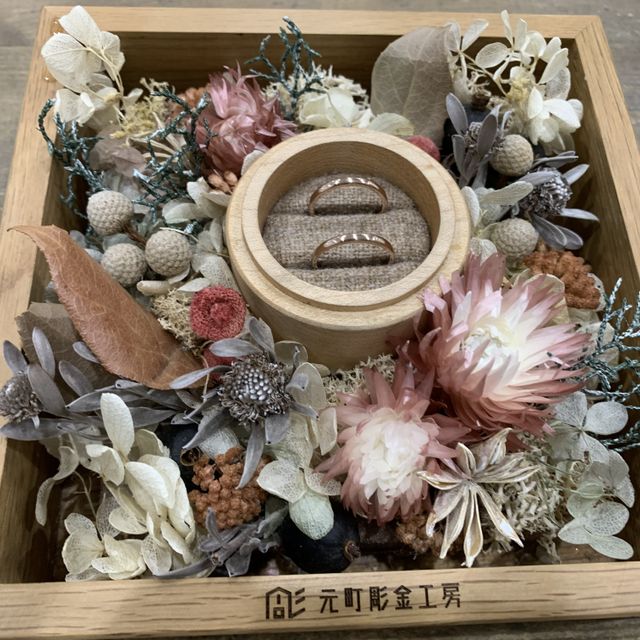 【鎌倉彫金工房の口コミ】 今までの指輪が入らなくなってしまったので、銀婚式記念もかねて、改めて…