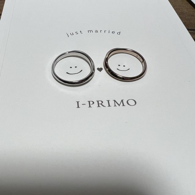 【アイプリモ(I-PRIMO)の口コミ】 最初はストレートタイプのすごくシンプルな指輪を選ぼうと考えていました…