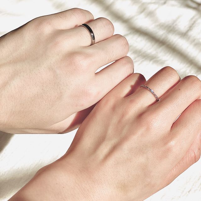 【KYRAH(キイラ)の口コミ】 フルエタニティリングのとても華奢で繊細なデザインにとても魅了されまし…