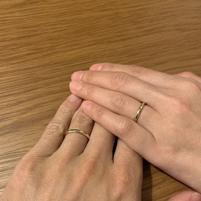【enishi(エニシ)の口コミ】 主人と結婚指輪は手作りにしたいね。と話しをしていたので、
希望に沿った…