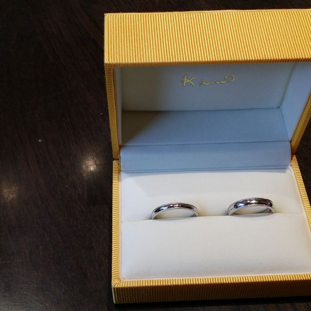 【ケイウノ ブライダル(K.UNO BRIDAL)の口コミ】 つけ心地がよく　プラチナ　指にあうもの　を探していて　既存にないもの…