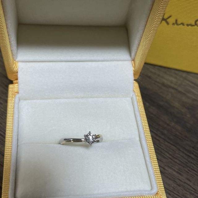 【ケイウノ ブライダル(K.UNO BRIDAL)の口コミ】 同社ですでに結婚指輪のデザインを決めていたため、それにあった形状（ウ…
