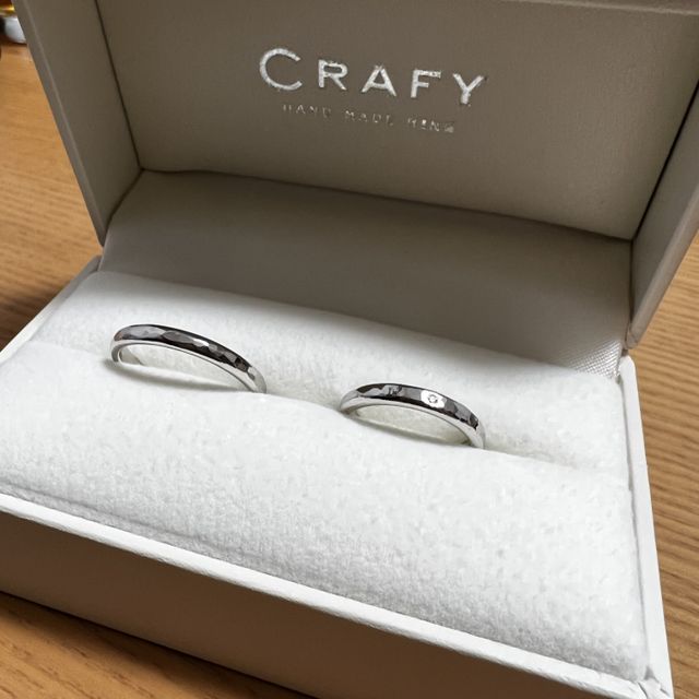 【CRAFY(クラフィ)の口コミ】 鍛造ができるお店を探していました。指馴染みが良くひっかかりがないもの…