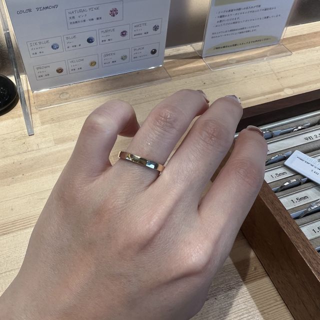 【ringram(リングラム)の口コミ】 セミオーダーも手作りもどちらも、デザイン、素材、テイスト豊富に揃って…