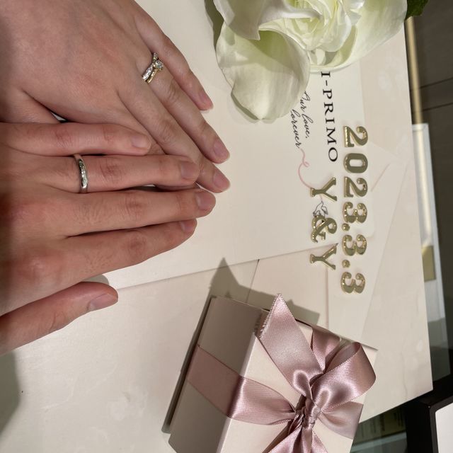 【アイプリモ(I-PRIMO)の口コミ】 ダイヤモンドのカットが良い、接客、サービスが良かったので購入致しまし…