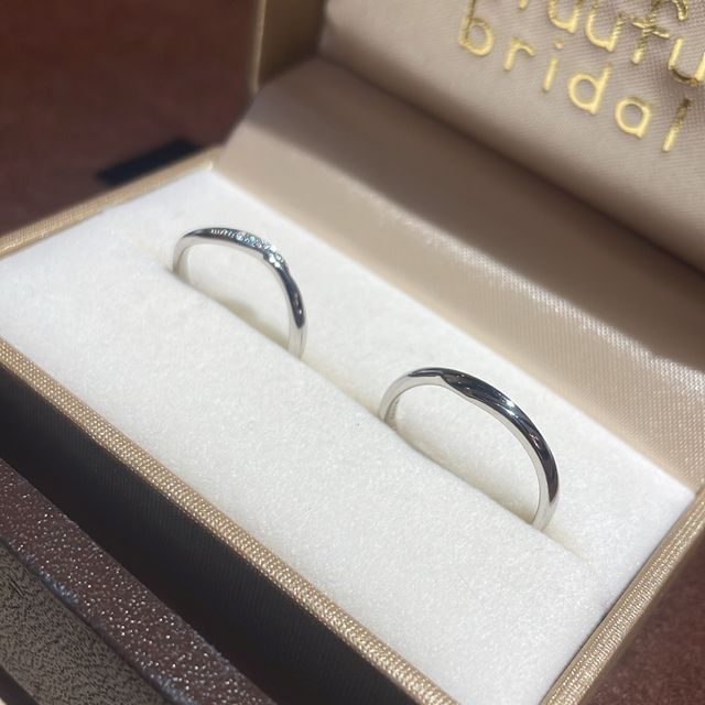 【1122 iifuufu bridal(いい夫婦ブライダル)の口コミ】 何種類もあるデザインから一つずつはめさせていただき、自分の好みのデザ…