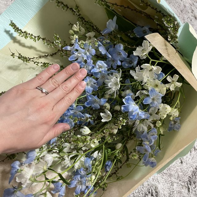 【ラザール ダイヤモンド(LAZARE DIAMOND)の口コミ】 数多く試着できたので、2人で来店し試着、2人とも気に入ったデザインのも…