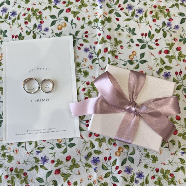 【アイプリモ(I-PRIMO)の口コミ】 私と主人の普段の服装や指の長さなど無料カウンセリングを受けて、2人とも…