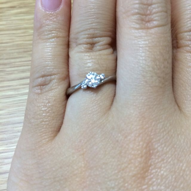 【アイプリモ(I-PRIMO)の口コミ】 指輪を選ぶときはマリッジリングと重ね付けして日常のお出かけでも使えそ…