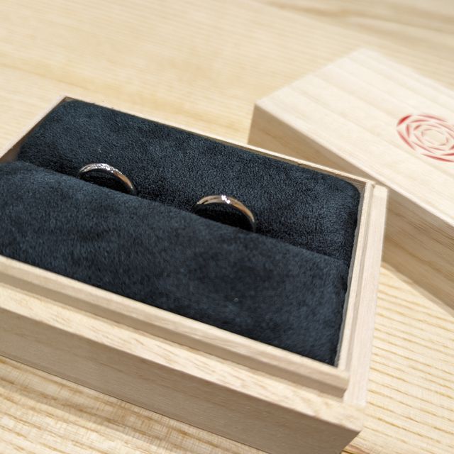 【出雲結(いずもゆい)の口コミ】 デザイン一つ一つに意味があり、自分達にあった指輪を選ぶことができまし…