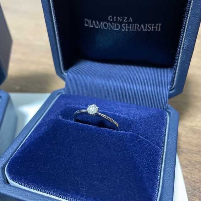 【銀座ダイヤモンドシライシの口コミ】 普段使いしたかったのでシンプルで上品なものを探していました。重ね付け…