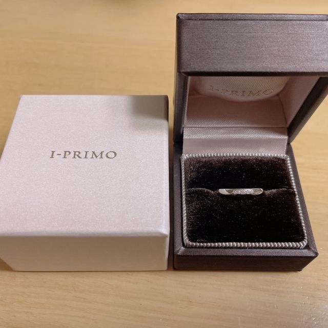【アイプリモ(I-PRIMO)の口コミ】 もともとシンプルなデザインかつ、真ん中にダイヤモンドが入った指輪を探…