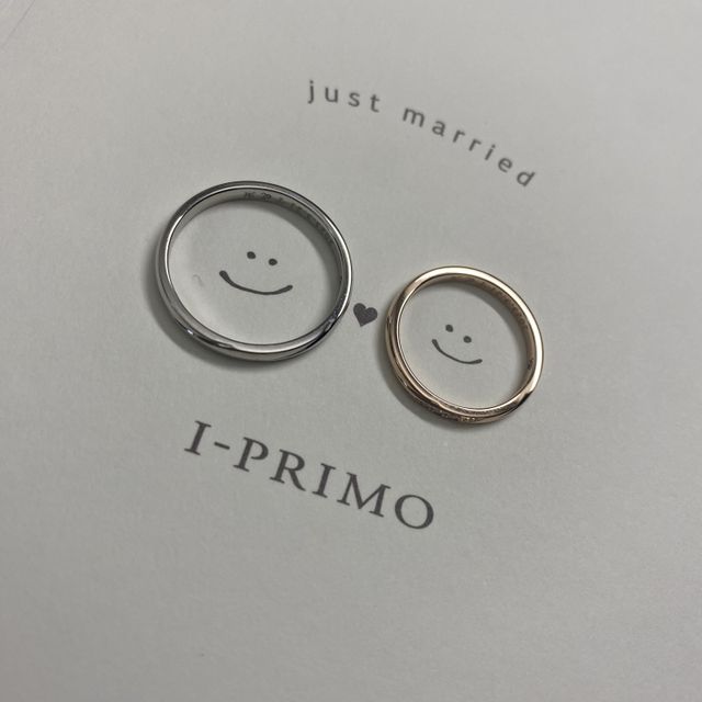 【アイプリモ(I-PRIMO)の口コミ】 シンプルなデザインながらも素敵で長く使用できそうなものを選びました。…