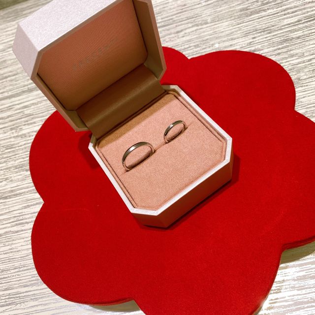 【TRECENTI(トレセンテ)の口コミ】 細すぎず、太すぎないちょうどいい太さの指輪を探していたのでピッタリの…