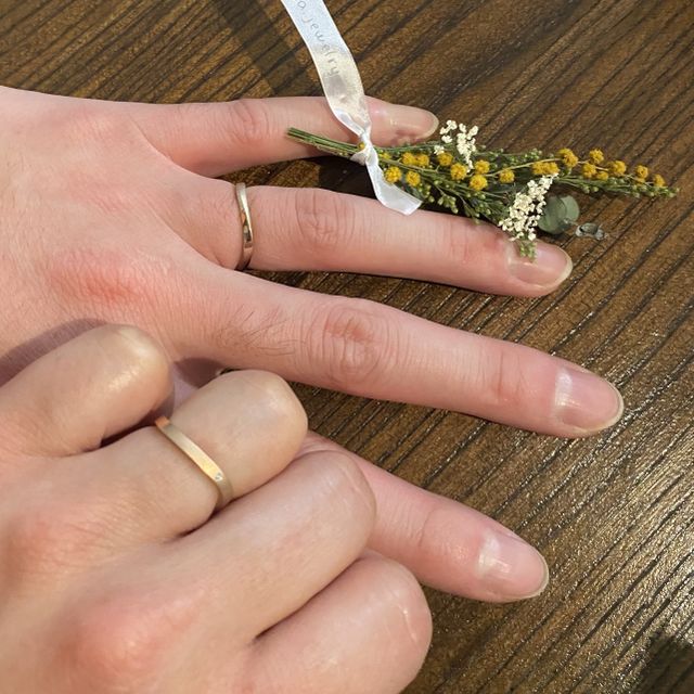 【mina.jewelry(ミナジュエリー)の口コミ】 組み合わせによって自分だけのオリジナルの指輪が作れるところがとても魅…