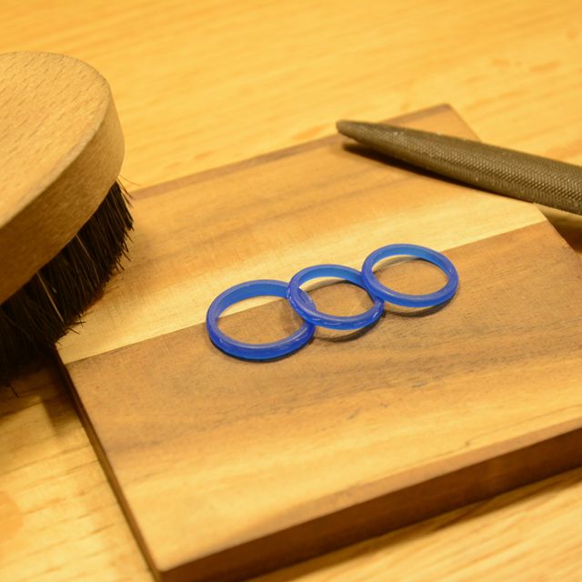 【CRAFY(クラフィ)の口コミ】 結婚指輪:木目のようなデザインが気に入り選びました。ジュエリー感が強く…