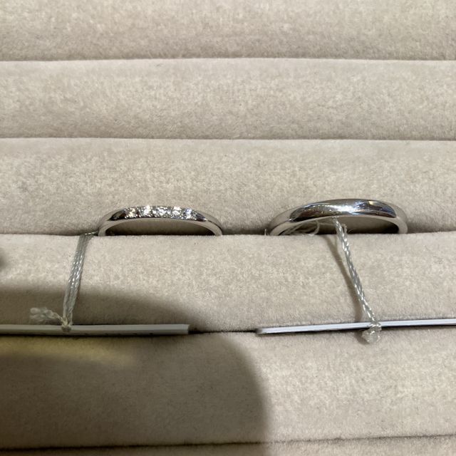 【TRECENTI(トレセンテ)の口コミ】 普段指輪はしないですが、付け心地がよくて違和感がなさそうな印象でした…