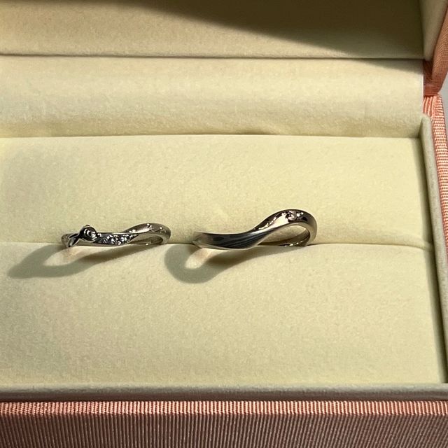 【ケイウノ ブライダル(K.UNO BRIDAL)の口コミ】 1人はディズニー大好き、1人は木目好きで全てをフルオーダーにしたくて、…