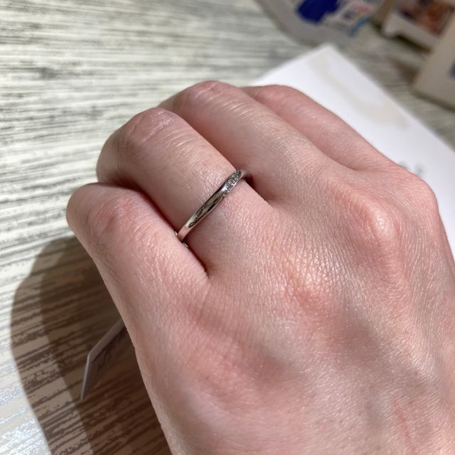 【TRECENTI(トレセンテ)の口コミ】 着用時の違和感が少ないこと。指に触れる面積が小さくなっていることから…