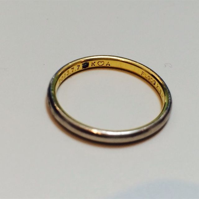 【ケイウノ ブライダル(K.UNO BRIDAL)の口コミ】 オーダーメイドで婚約指輪を作った際、大変お世話になったので結婚指輪も…