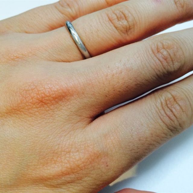 【ケイウノ ブライダル(K.UNO BRIDAL)の口コミ】 オーダーメイドで婚約指輪を作った際、大変お世話になったので結婚指輪も…