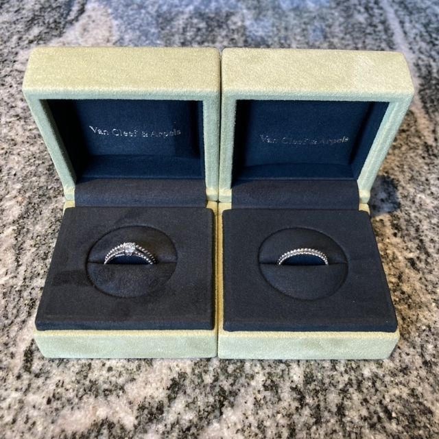 【ヴァン クリーフ＆アーペル(Van Cleef & Arpels)の口コミ】 私の手が小柄な男性くらい大きくて、手もごついので、華奢でないものを探…