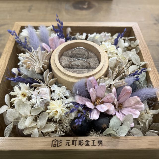 【鎌倉彫金工房の口コミ】 婚約指輪を作ってもらった時、やりたくてウズウズしてたので、今回は工作…