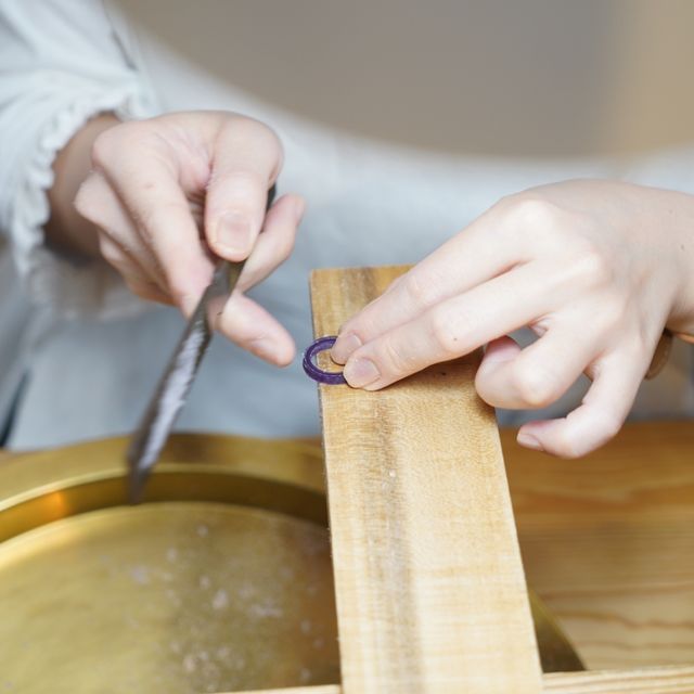 【THREE TREES(スリーツリーズ)の口コミ】 世界に一つだけの指輪にしたいということで、
お互いに作り合えて
お店の…