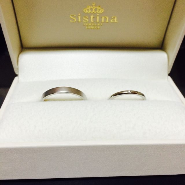 【システィーナGINZAの口コミ】 普段アクセサリーを煩わしく思いつけない事が多いので、シンプルかつ宝石…