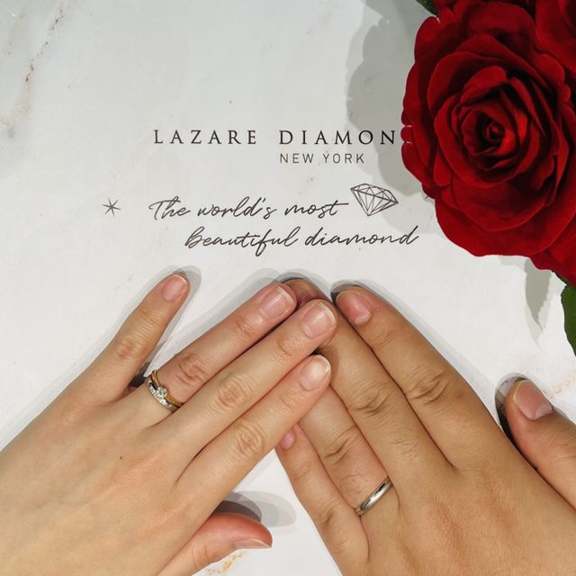 【ラザール ダイヤモンド(LAZARE DIAMOND)の口コミ】 ジュリアードのデザインに一目惚れした。特に艶消しと艶ありの二層の部分…