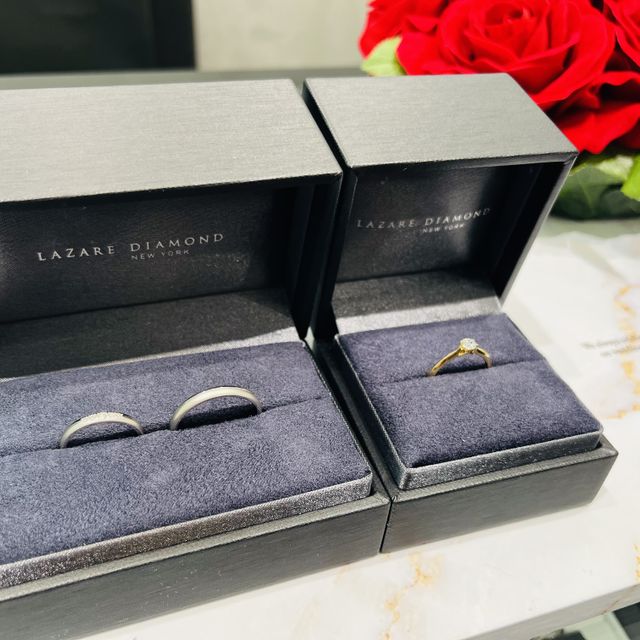 【ラザール ダイヤモンド(LAZARE DIAMOND)の口コミ】 ジュリアードのデザインに一目惚れした。特に艶消しと艶ありの二層の部分…