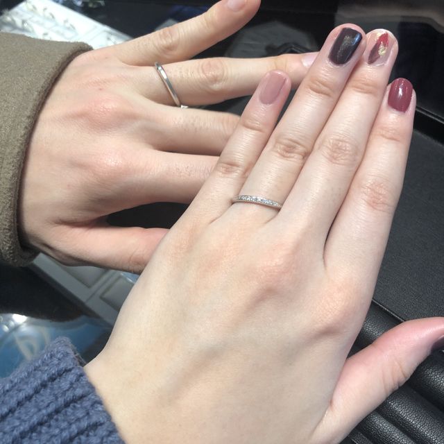 【エクセルコダイヤモンド(EXELCO DIAMOND)の口コミ】 シンプルなデザインが多い印象。ダイヤモンドシライシと似た印象をもった…