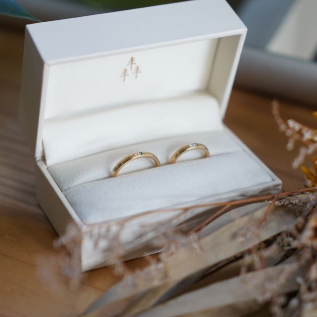 【THREE TREES(スリーツリーズ)の口コミ】 他の人と被らないデザインにしたくてスタッフさんにアドバイスを頂きなが…