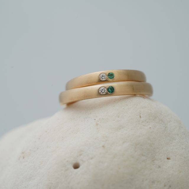 【THREE TREES(スリーツリーズ)の口コミ】 他の人と被らないデザインにしたくてスタッフさんにアドバイスを頂きなが…