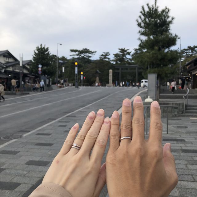 【出雲結(いずもゆい)の口コミ】 シンプルな指輪を探していて、ネットで見た時から気になっていました。実…