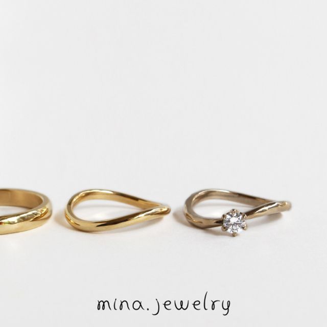 ｜mina.jewelry｜ブリリアントカットダイヤモンド