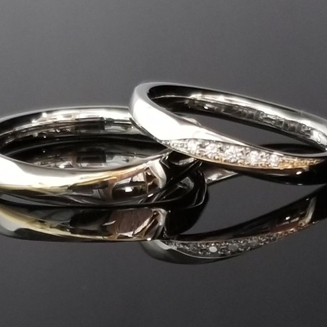 色味をこだわりとした、鍛造オーダーメイドの指輪