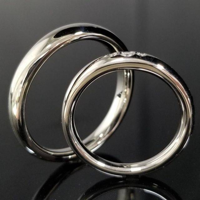 鍛造製法で鍛えお造りした美しくも輝かしい結婚指輪