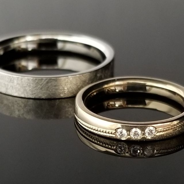 好きなデザインを取り入れた世界に一つの結婚指輪