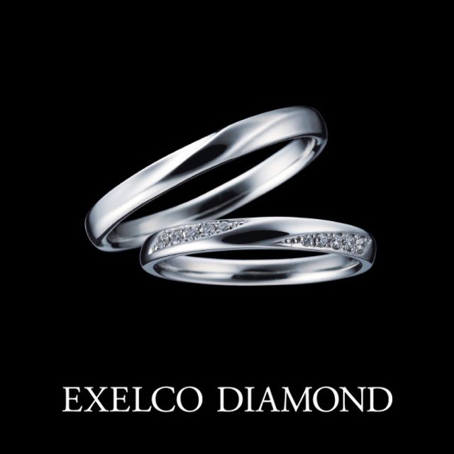 プラチナ950 結婚指輪 12号 EXELCO DIAMOND プラチナ950 結婚指輪 12号 EXELCO DIAMOND