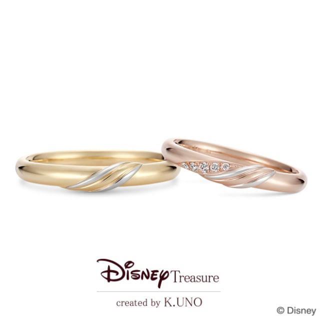 ［Disney］Chipper Buddy/チップ＆デール マリッジリング