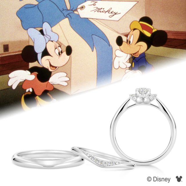 [Disney] ミッキー&ミニー / セットリング Be With Me