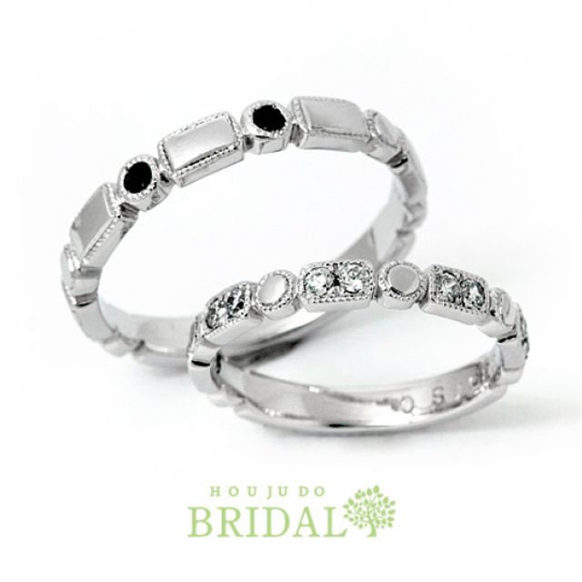 【宝寿堂】クラシカルで繊細なフォルム《HM2357l-b/HD2357s-c》