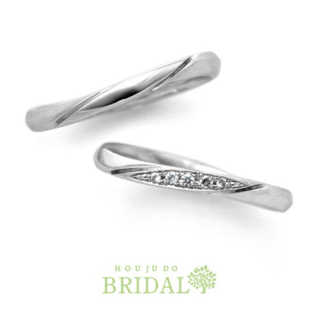 【宝寿堂】ねじりを加えた細身の大人フォルム《HM2380/HD2380》