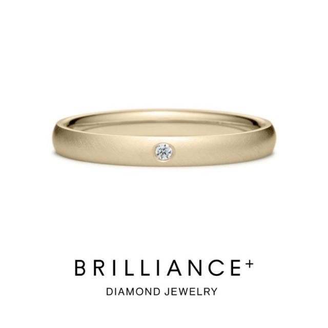 K18CG オーバル リング サティーン