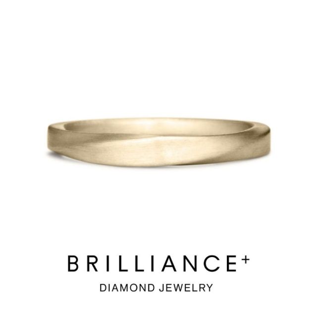 K18CG リアム リング ヘアーライン 2.5mm