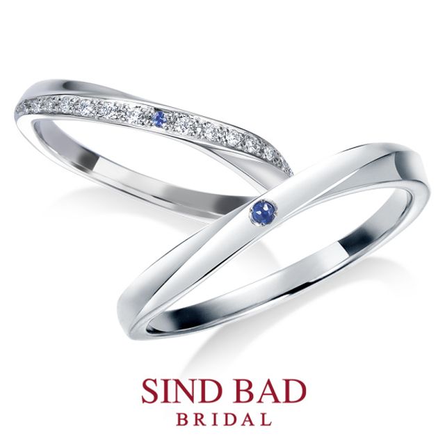 【月虹（げっこう）】夜の月明かりから生まれた約束のしるし サファイア 