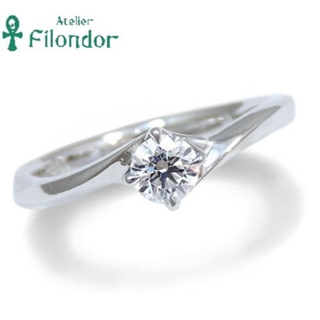 【アトリエ・フィロンドール】シンプルで上質なエンゲージリング
