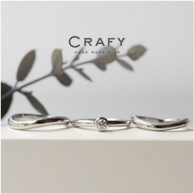 【手作りで想いを込める】Pt900・950から選べるプラチナの手作り婚約指輪