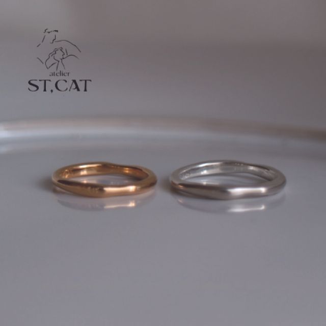 なめらかな素肌のようなさりげなさ【オーダー結婚指輪】Skin